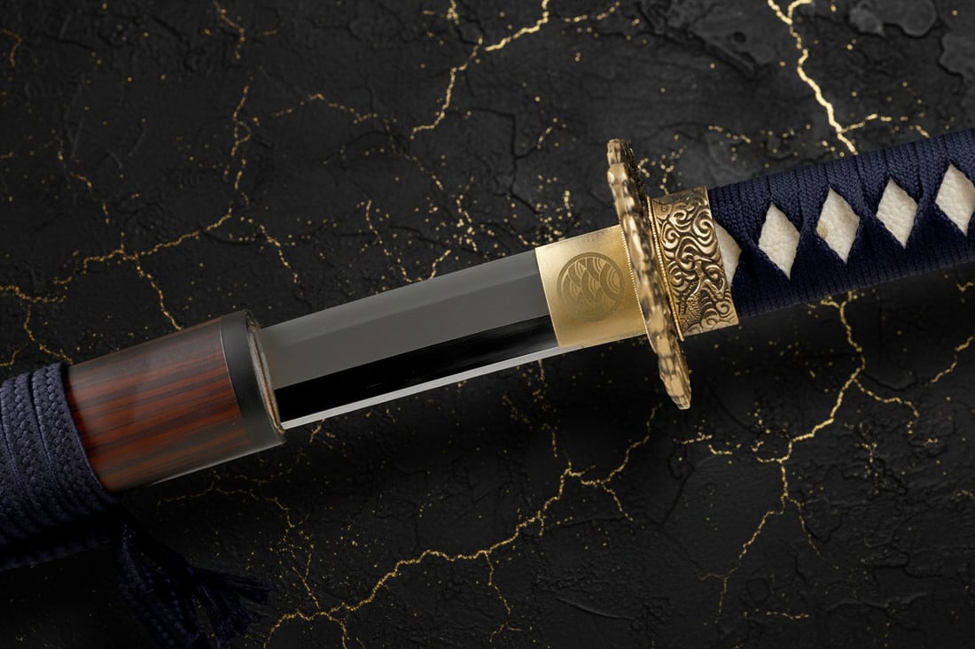 Hand-Forged L6 Steel Katana Razor Sharp Clay Tempered Samurai Sword Suguha - 8