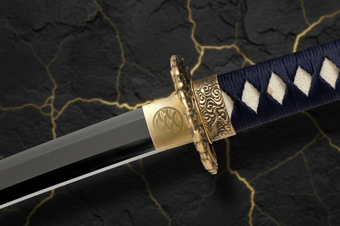 Hand-Forged L6 Steel Katana Razor Sharp Clay Tempered Samurai Sword Suguha - 9