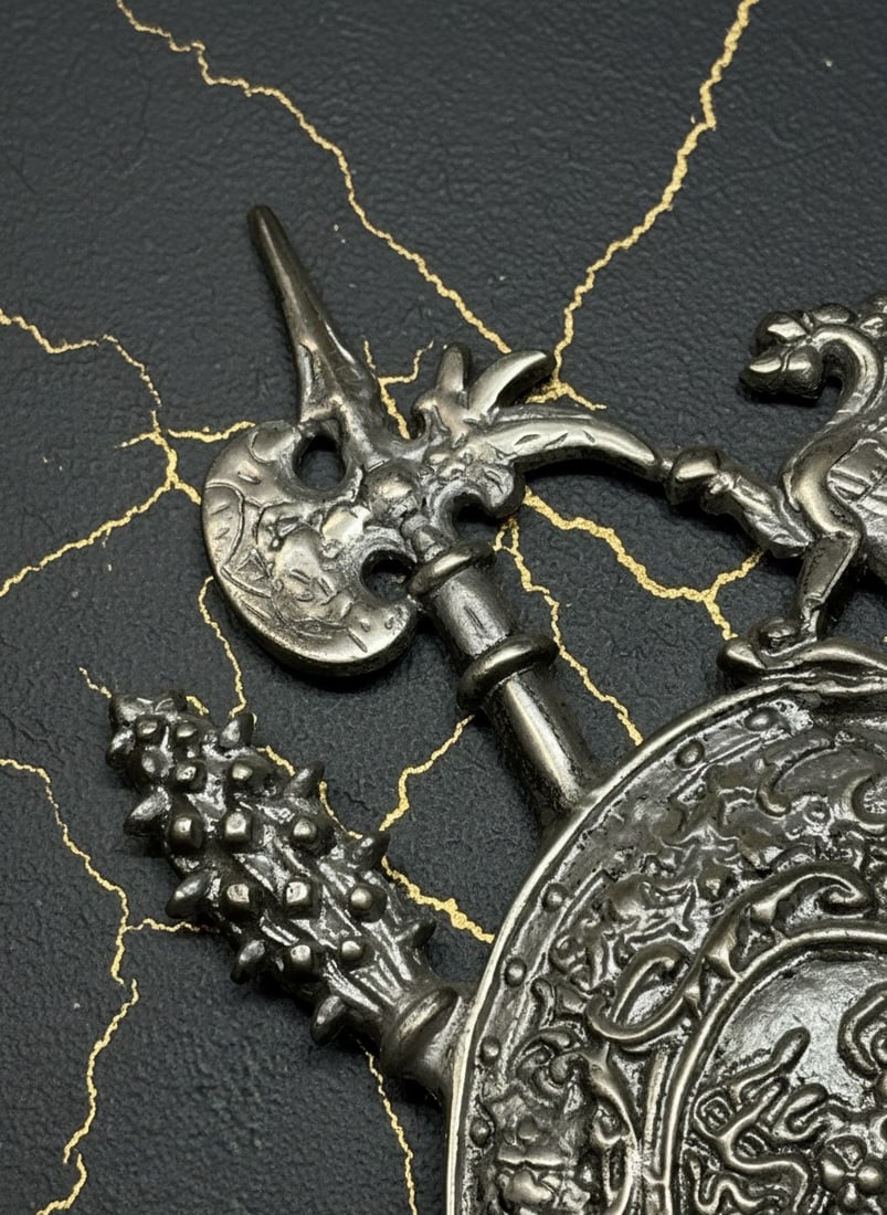 17x27 Medieval Perseus vs Medusa Heraldic Shield Wall Plaque Crest Art - 5