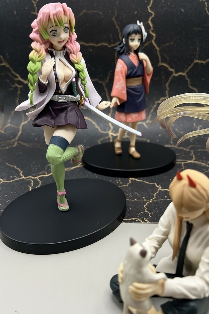 Assorted Japanese Anime Manga Character Figure Collection Demon Slayer Lot - 3