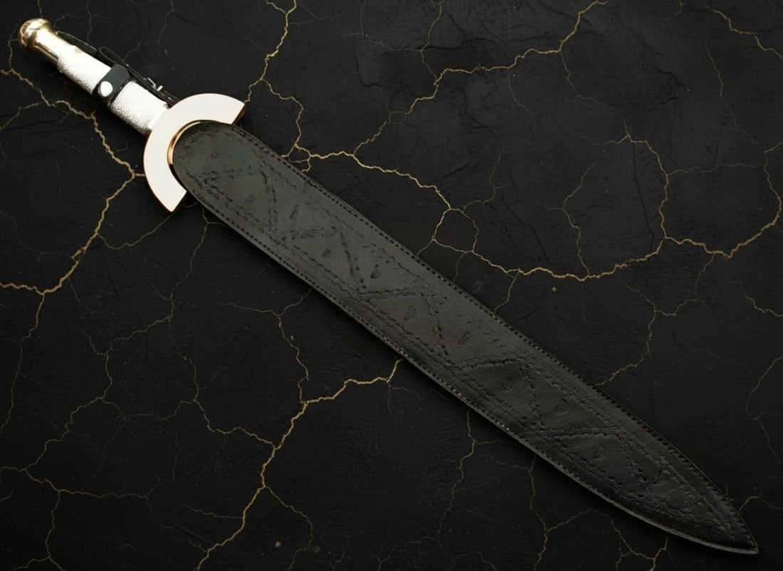 Handcrafted Perseus Sword Battle Ready Steel Movie Prop Collectible Blade - 7