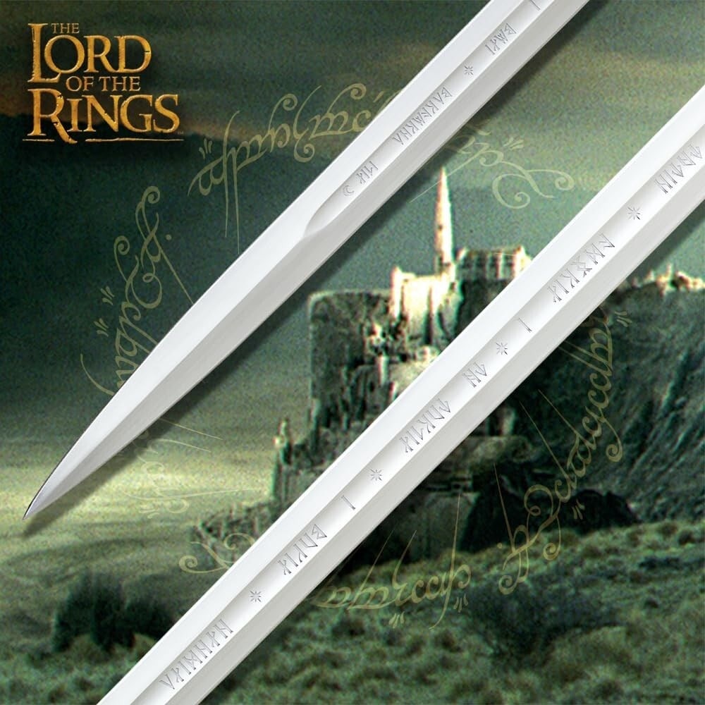 Elessar King Sword Fantasy Blade Prop Collectible With Certificate of Auth - 3