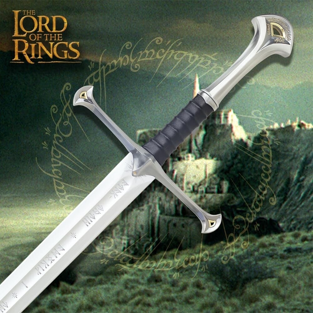Elessar King Sword Fantasy Blade Prop Collectible With Certificate of Auth - 4