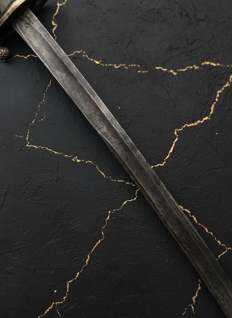 Original 19th Century French Empire Era Officer Sword Antique Weaponry - 7