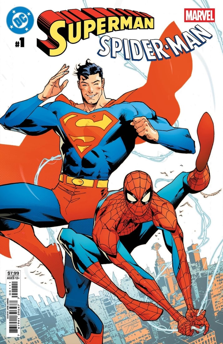 Superhero Comic Book One-Shot #1 First Print Jimenez Variant Cover Art (1 of 1)