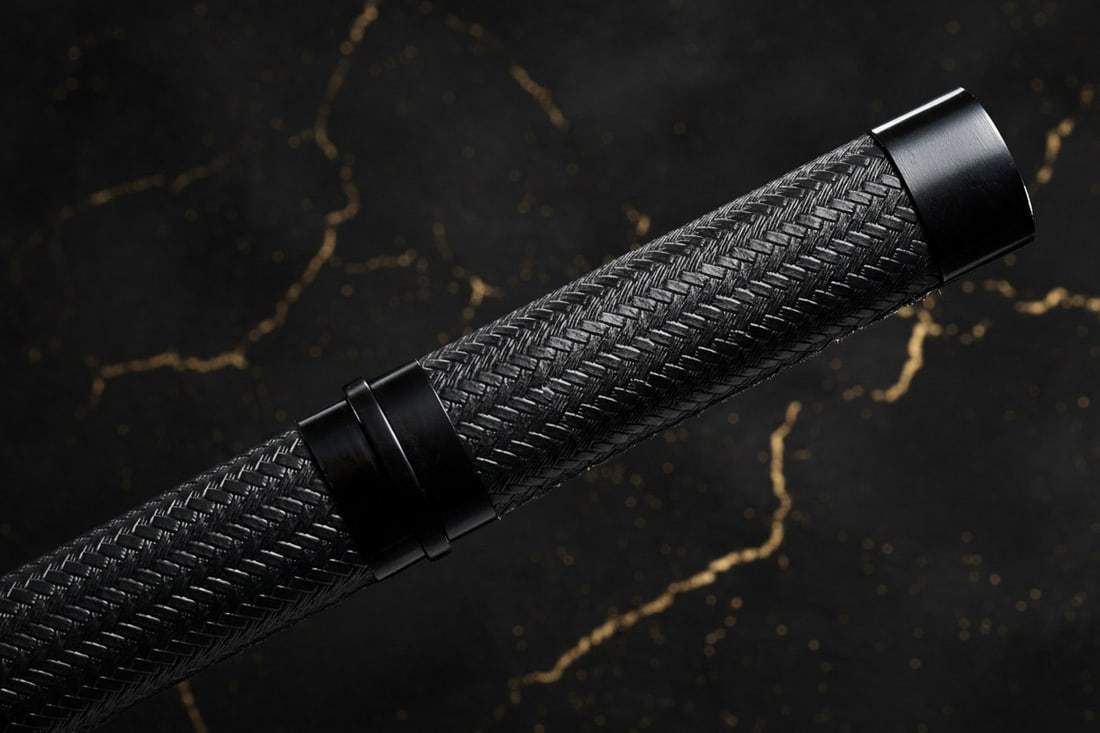 18" Tactical Japanese Tanto Blade 9260 Steel Sharp Samurai Self-Defense Sword - 4