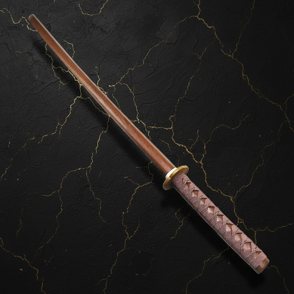 40" Handcrafted Martial Arts Training Sword Wooden Bokken Practice Weapon (1 of 8)