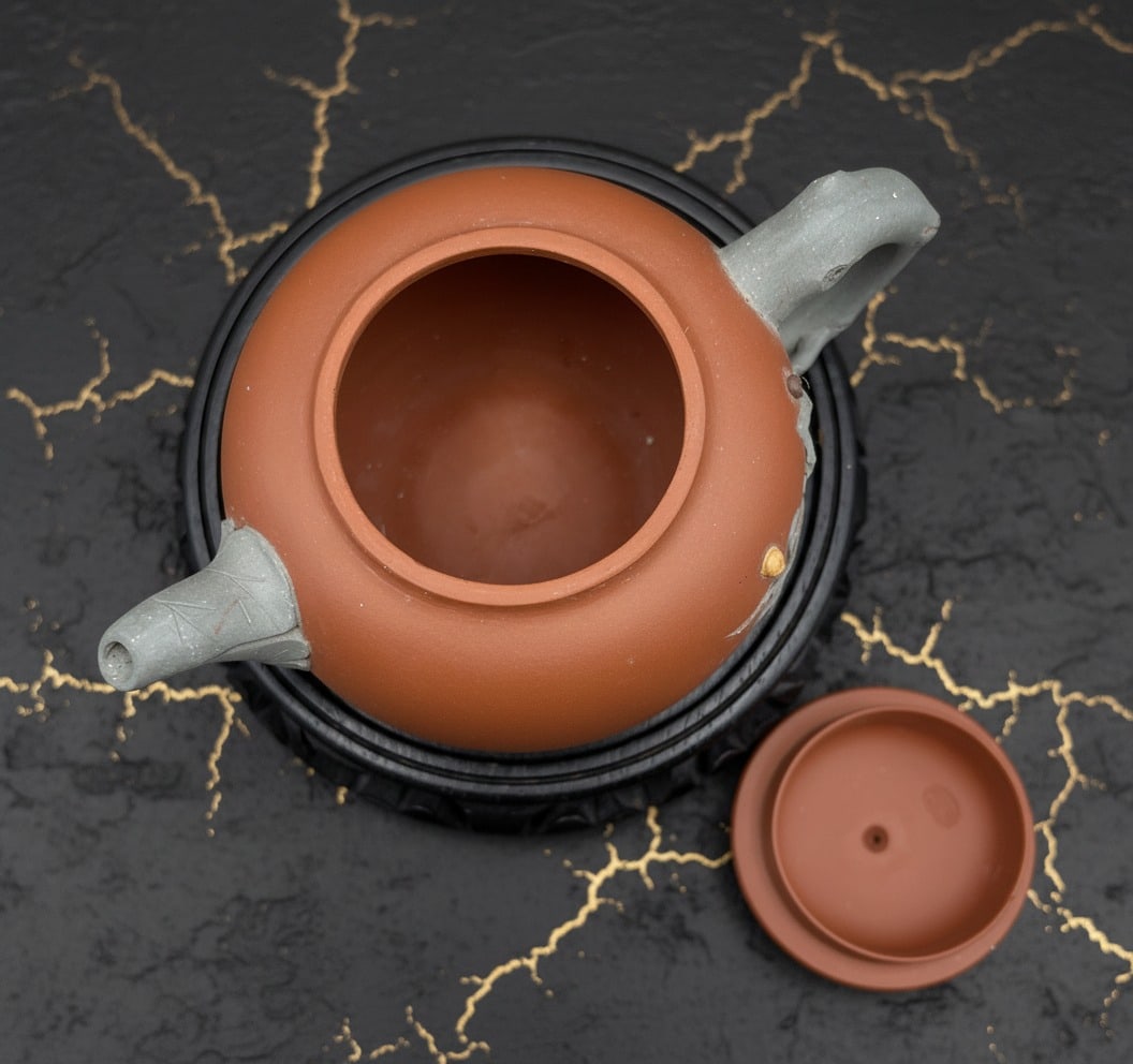 Handcrafted Yixing Zisha Clay Teapot Purple Sand Chinese Vintage 530ml - 4