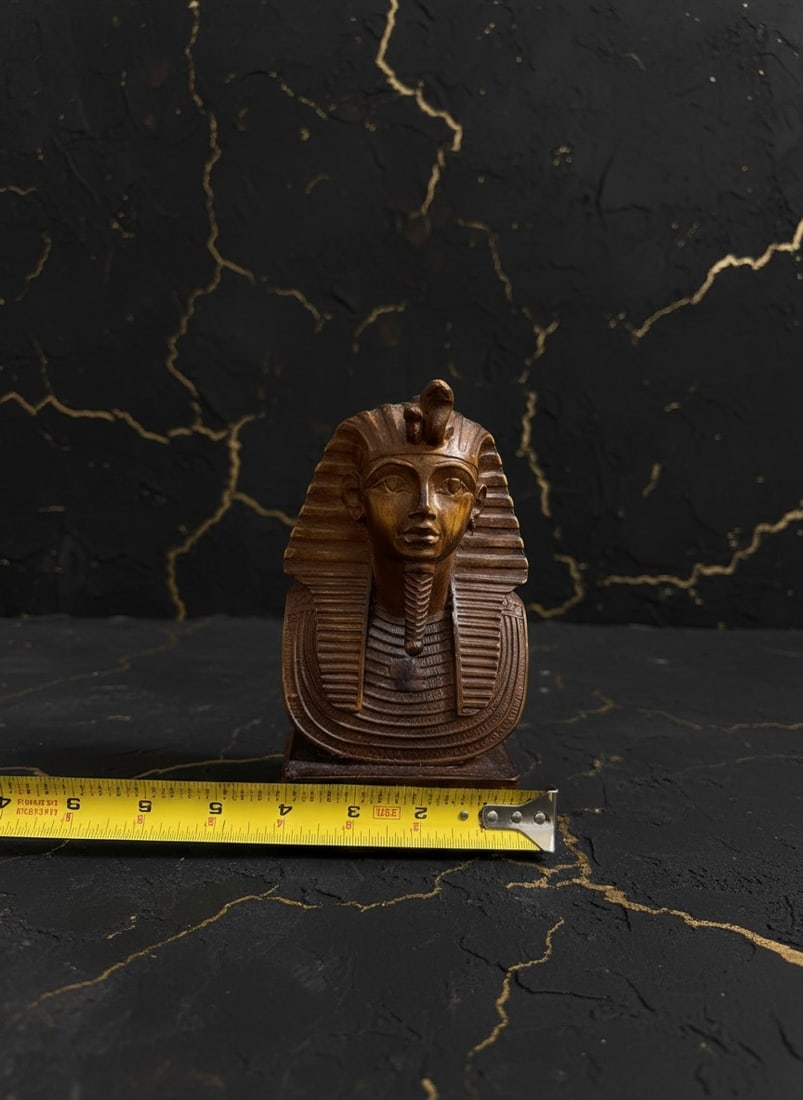 Ancient Egyptian King Tutankhamun Pharaoh Figurine Antique Style Statue - 7