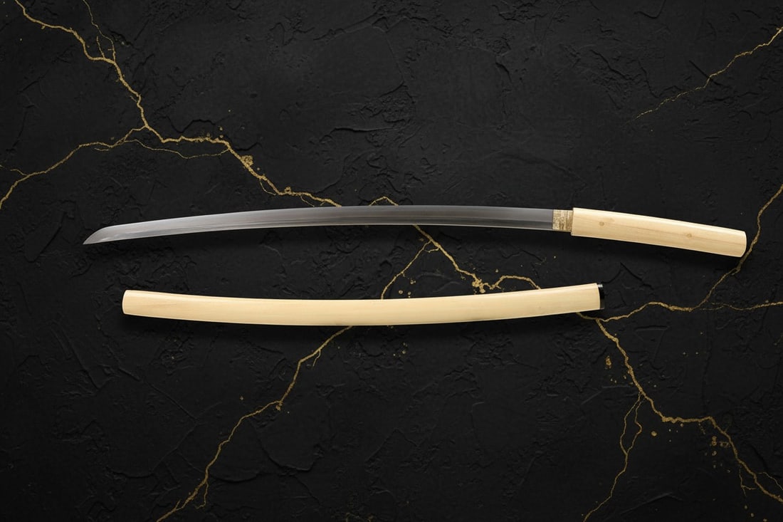 40" Hand-Forged Full Tang Shirasaya Samurai Katana Sharp Steel Blade - 5