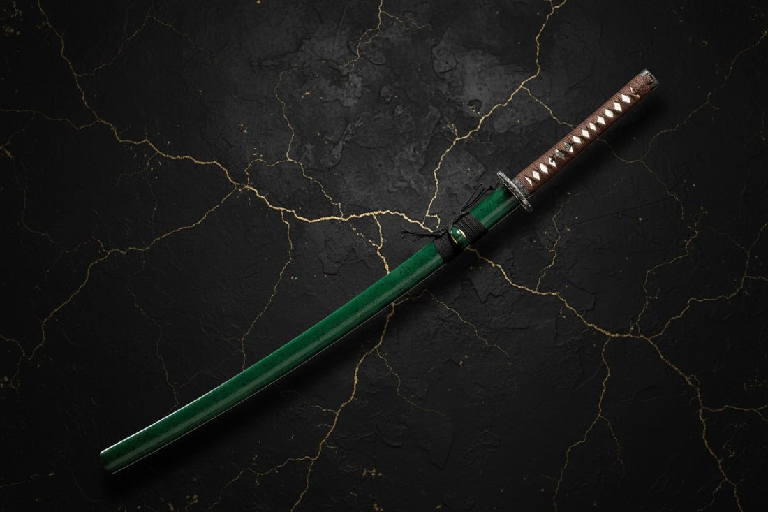 Hand-Forged 1095 High Carbon Steel Full Tang Samurai Katana Battle Ready - 10