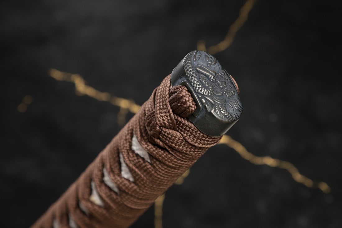 Hand-Forged 1095 High Carbon Steel Full Tang Samurai Katana Battle Ready - 2