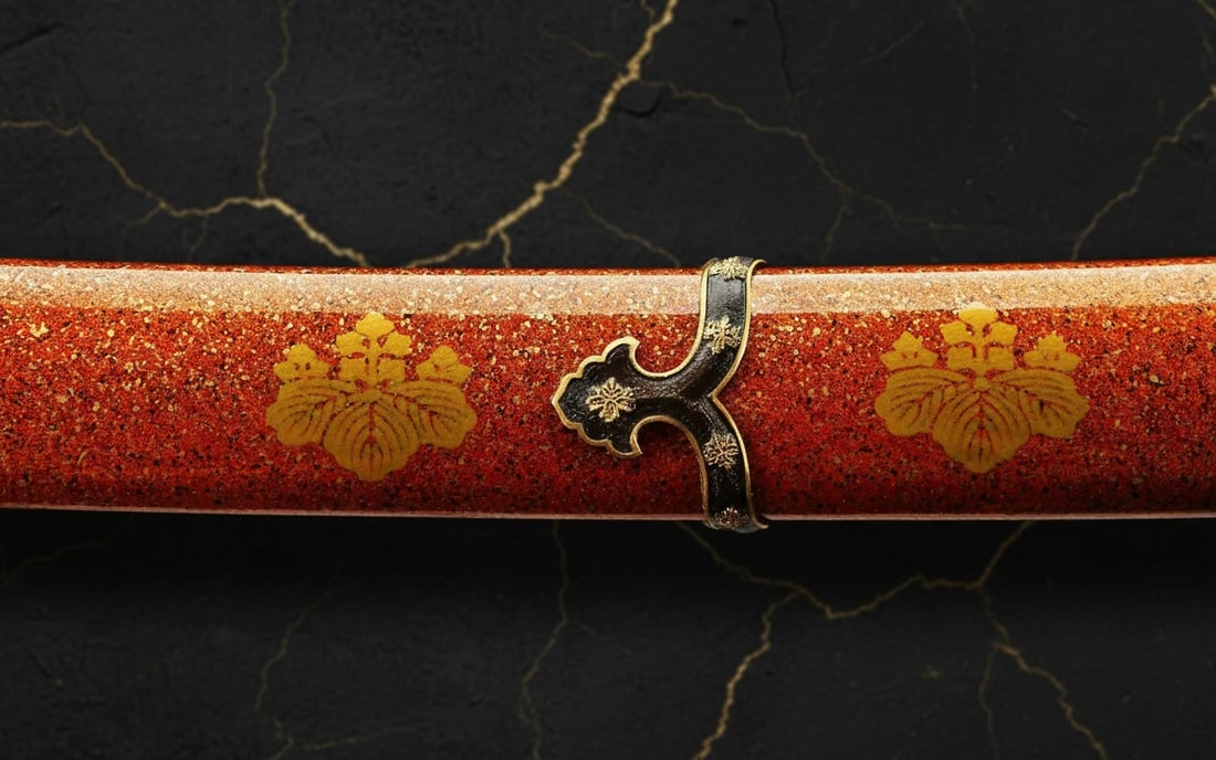 Hand-Forged Clay Tempered Folded Steel Japanese Tachi Samurai Sword Razor - 5