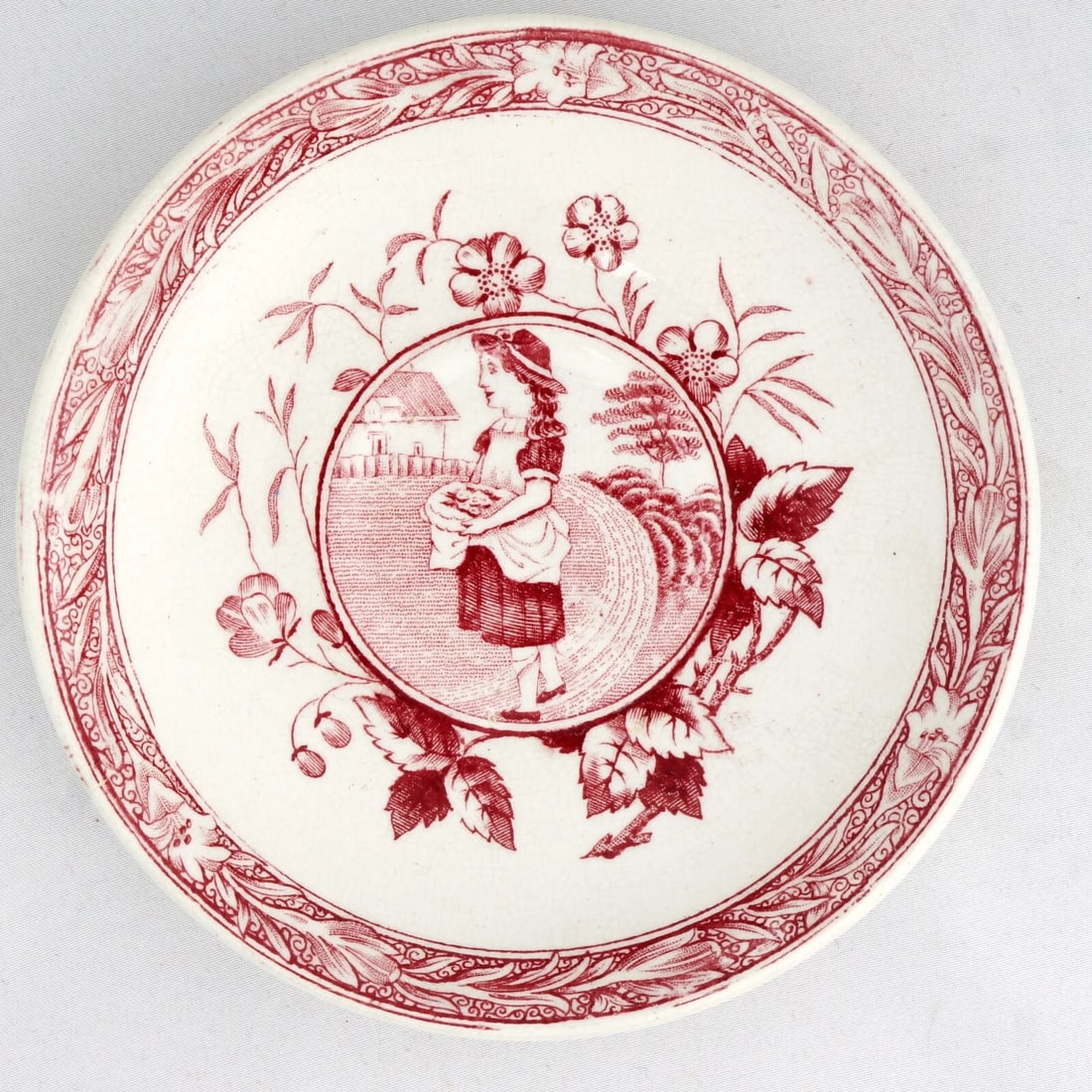 19th C Little Mae Child's Teacup and Saucer - 8