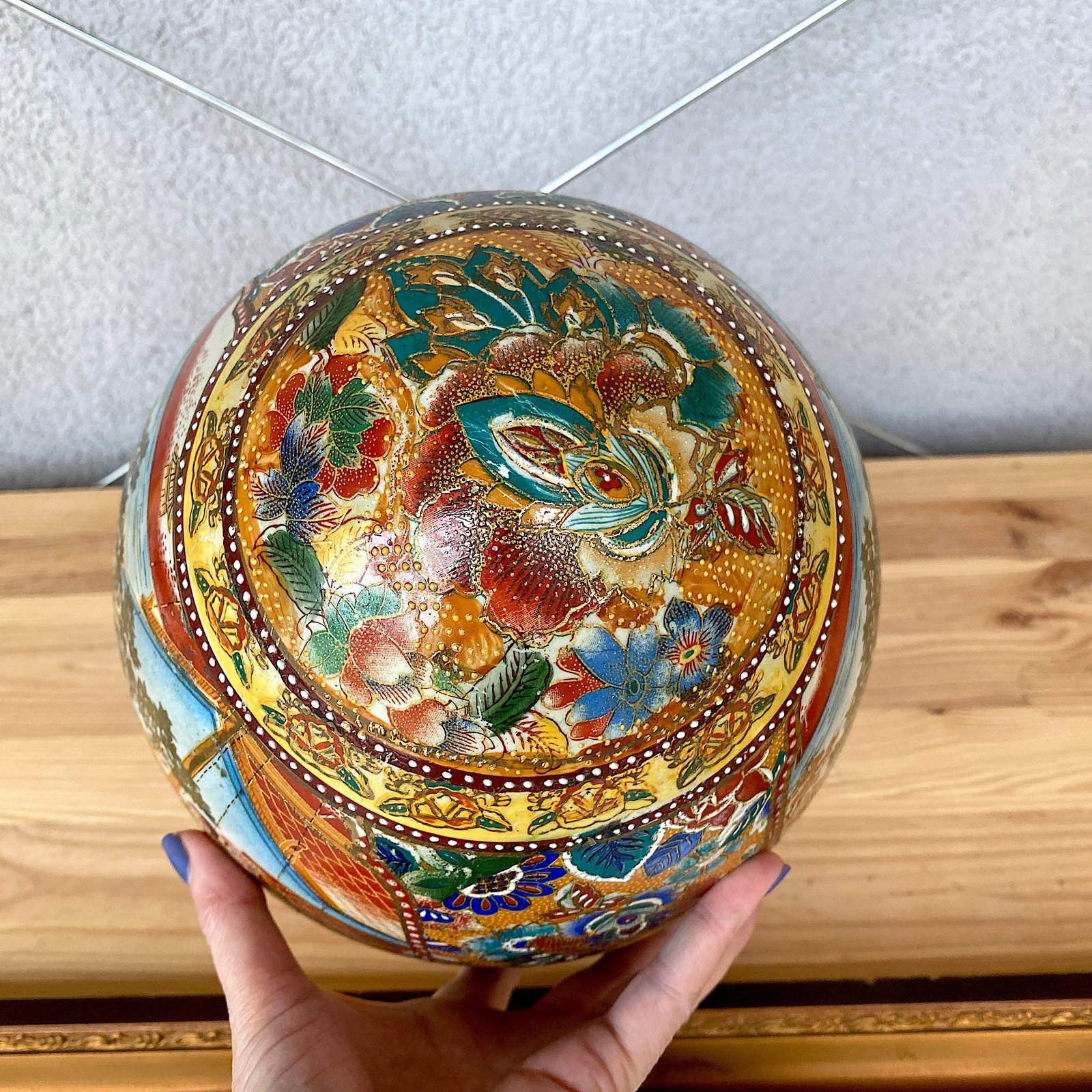 Ornamented Porcelain egg - 5