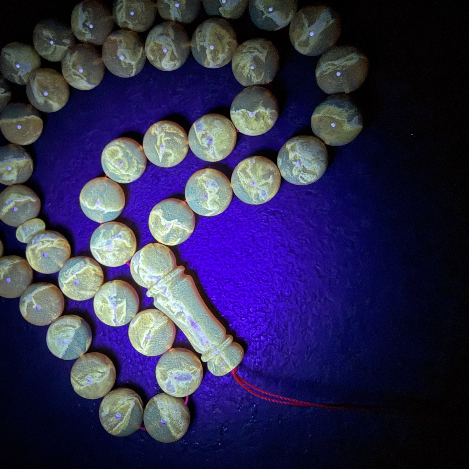 Staggering Amber Tesbih made from Round Amber beads - 7