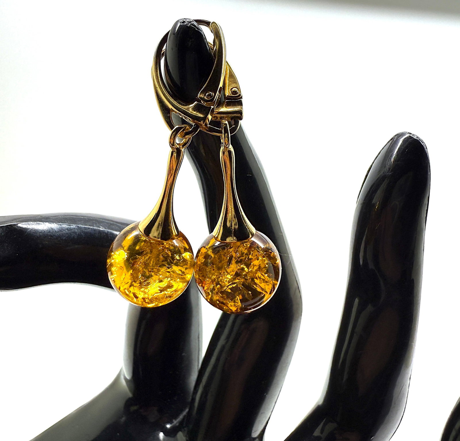 Astonishing Amber Earrings - 9