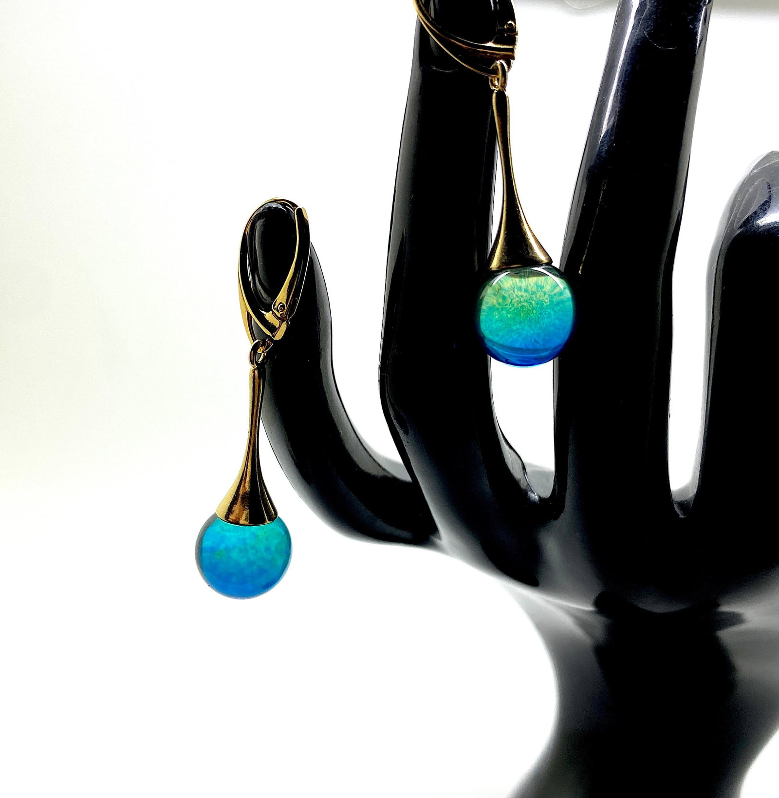 Fascinating Amber Earrings - 4