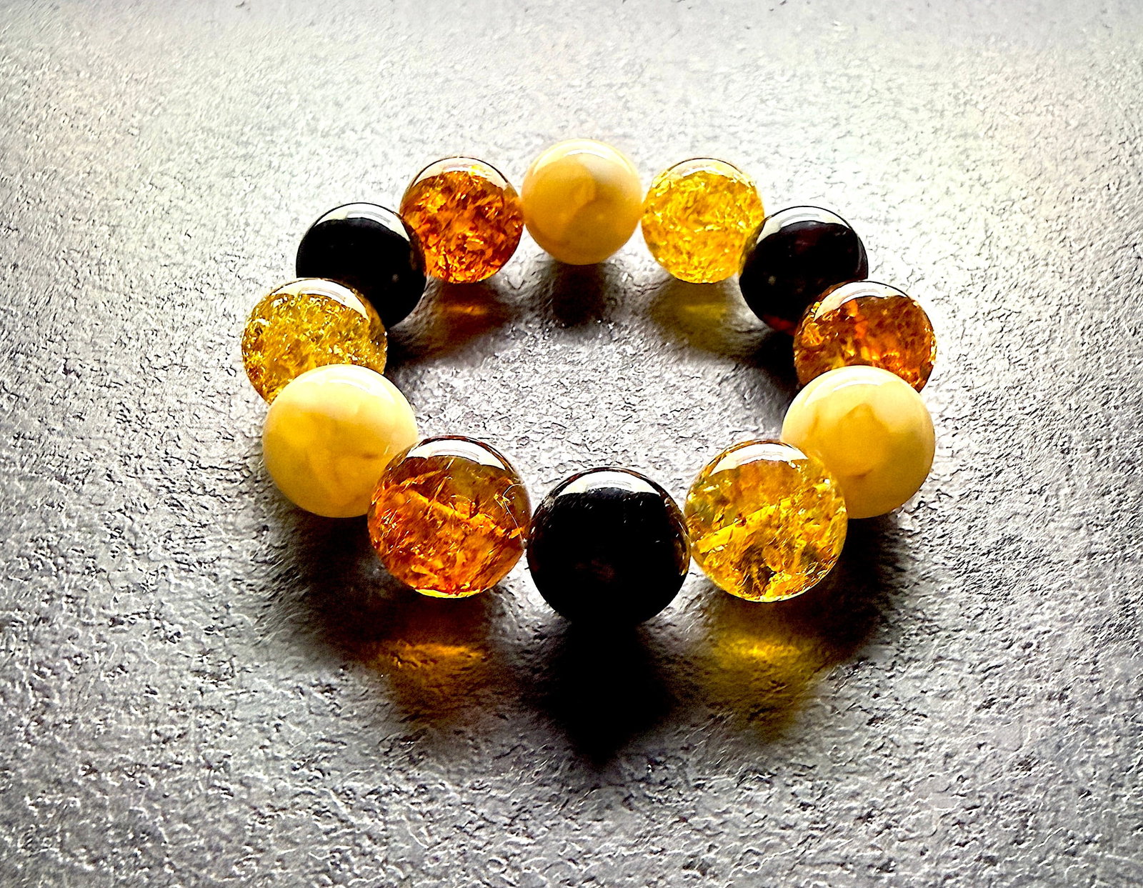 Elegant Amber Bracelet - 2
