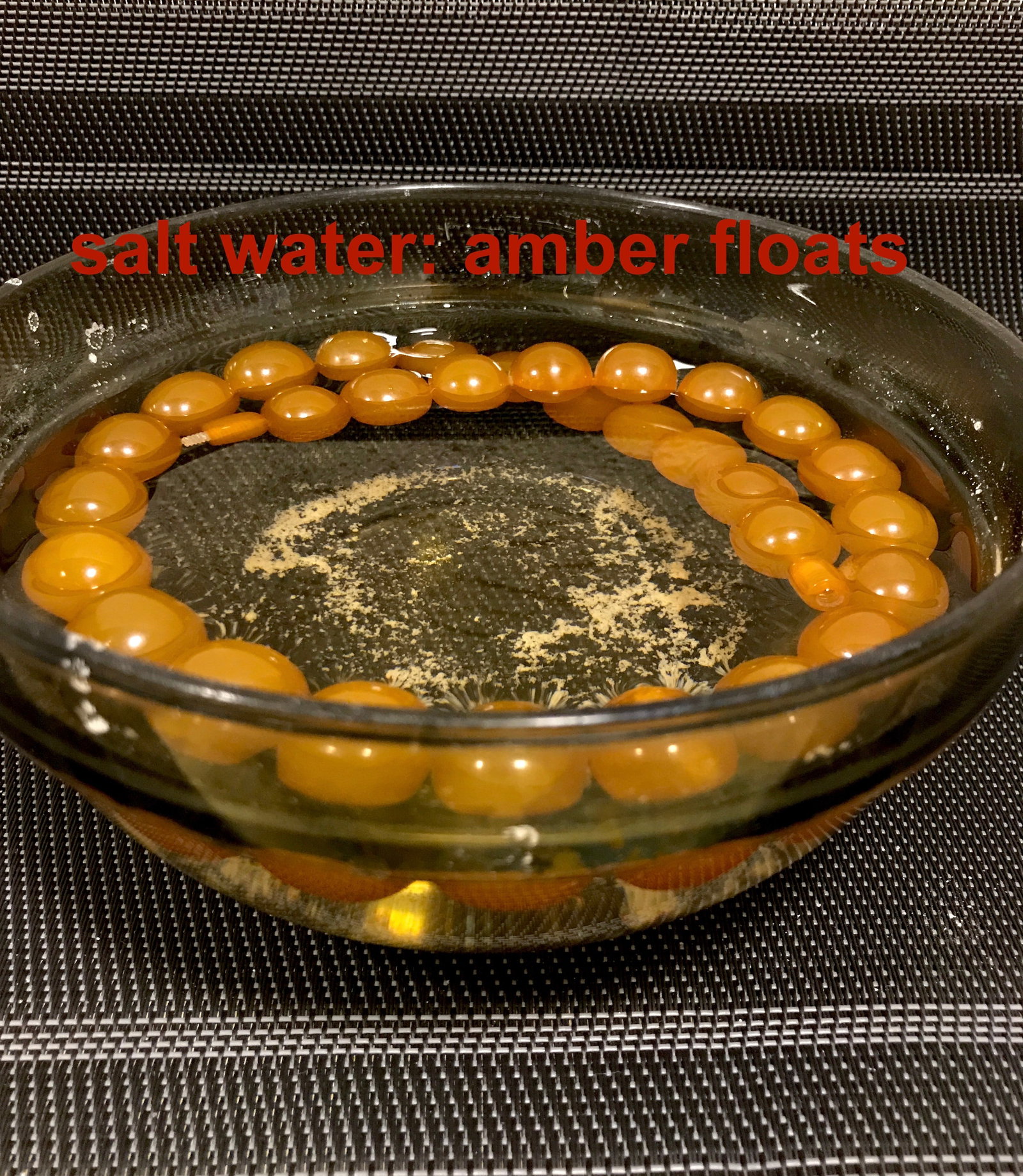 Amazing Unique Vintage Amber Necklace made from Barrel shaped Amber beads - 12
