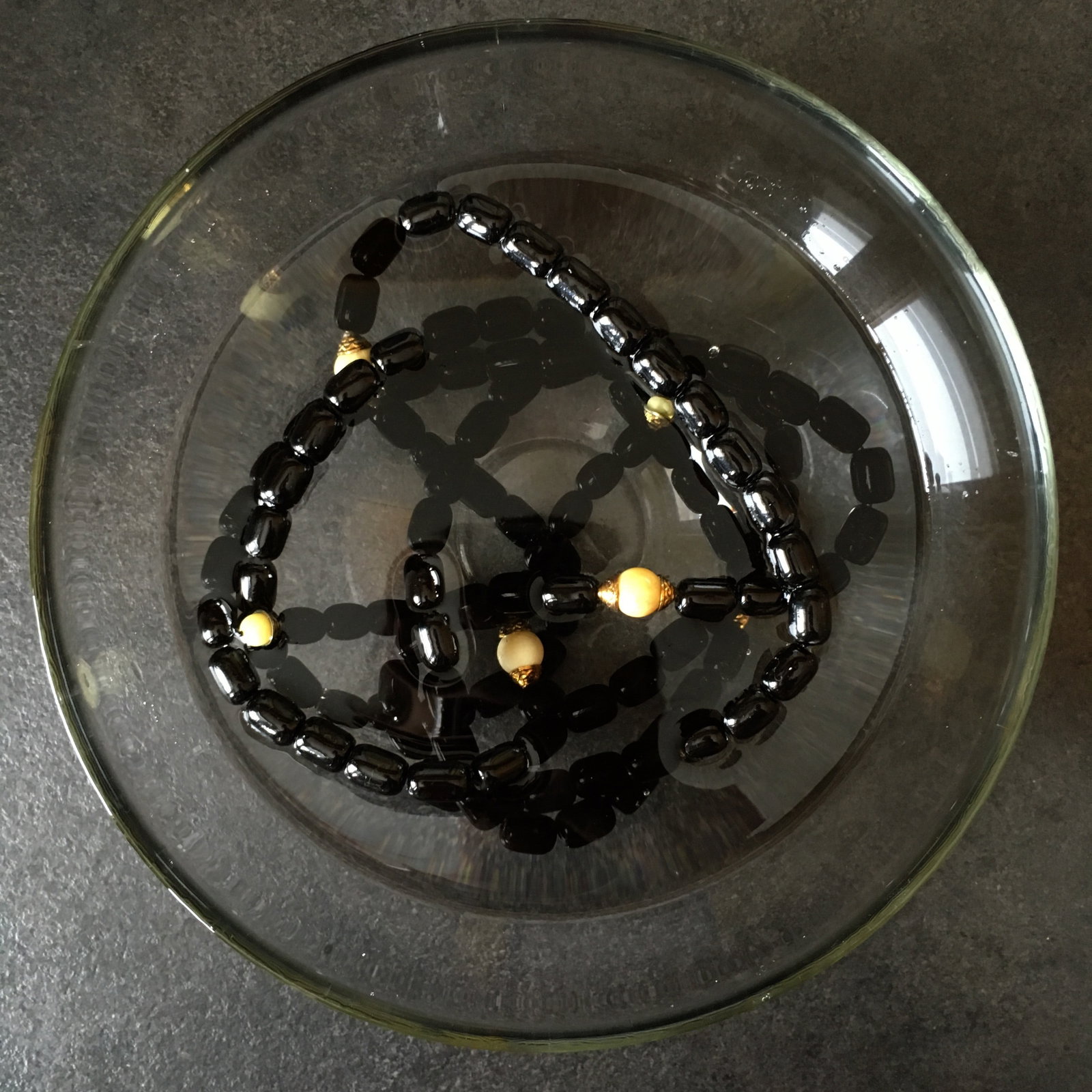 Incredible Amber Mala made from Barrel shaped Amber beads - 9