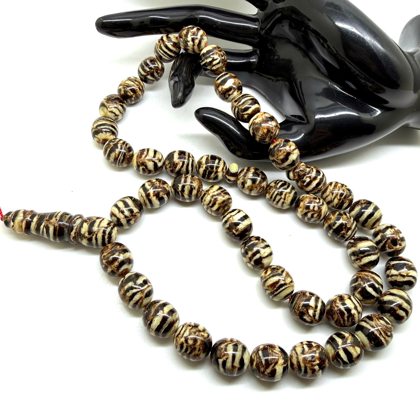 Beautiful Amber Tesbih made from Round Amber beads - 4