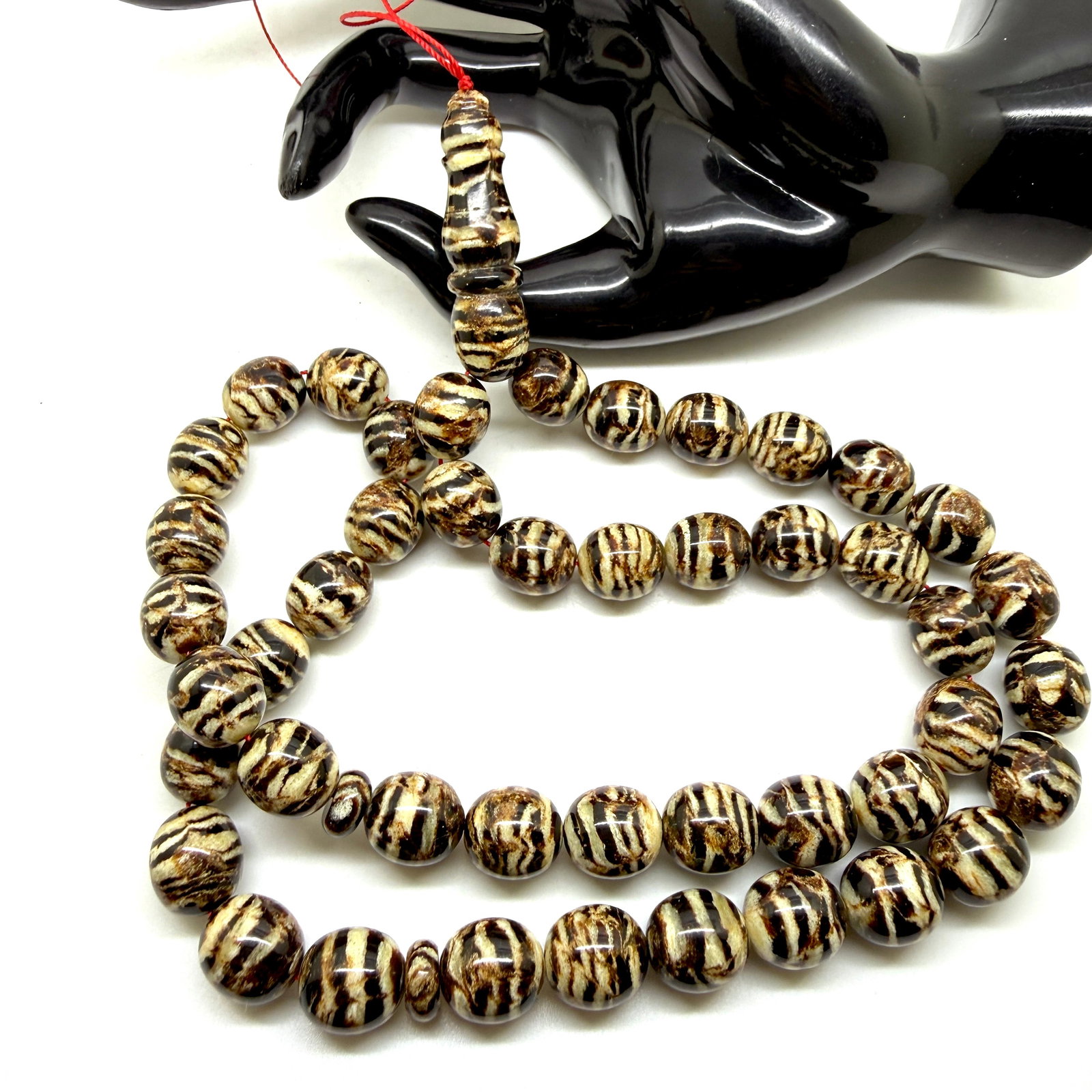 Beautiful Amber Tesbih made from Round Amber beads - 5