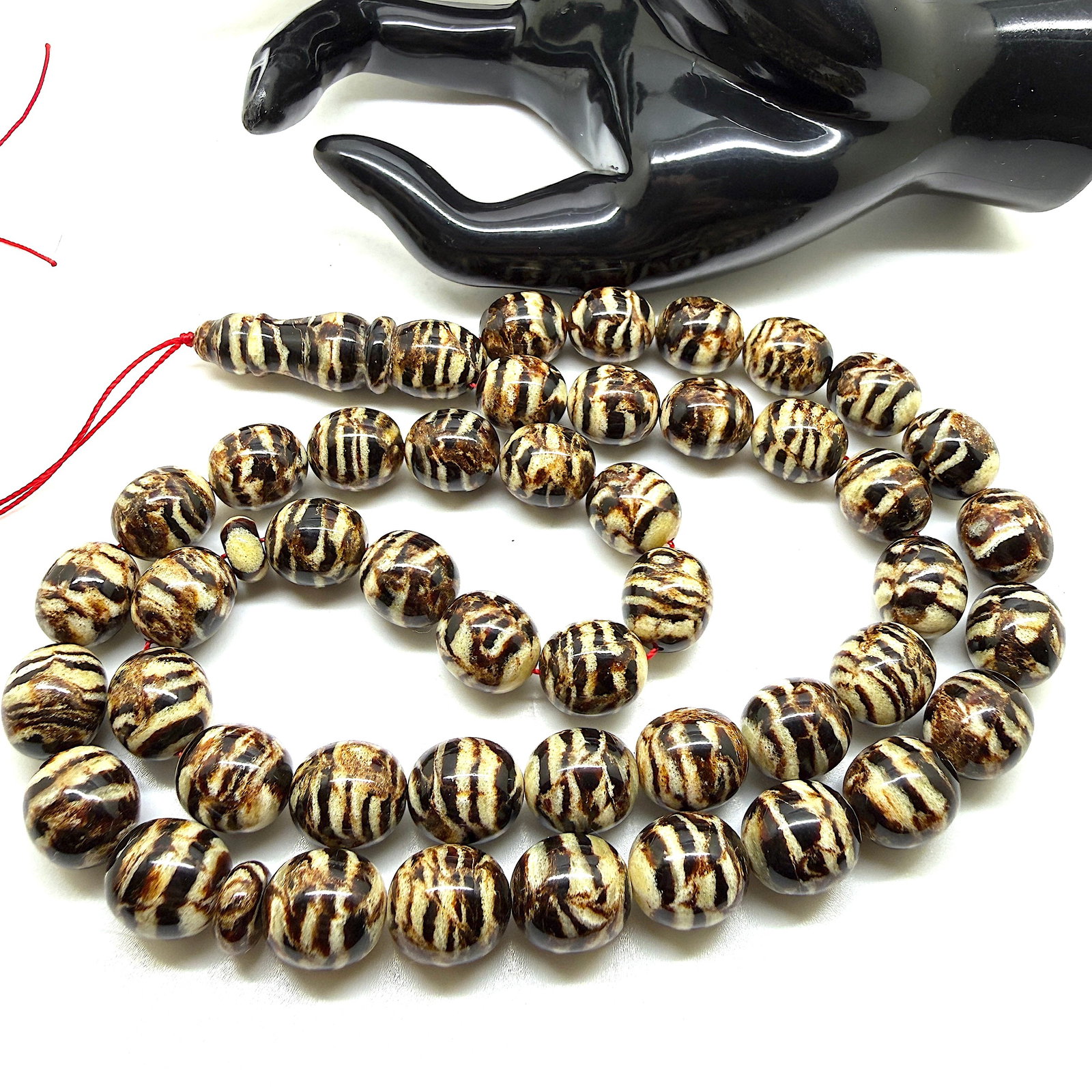 Beautiful Amber Tesbih made from Round Amber beads - 6