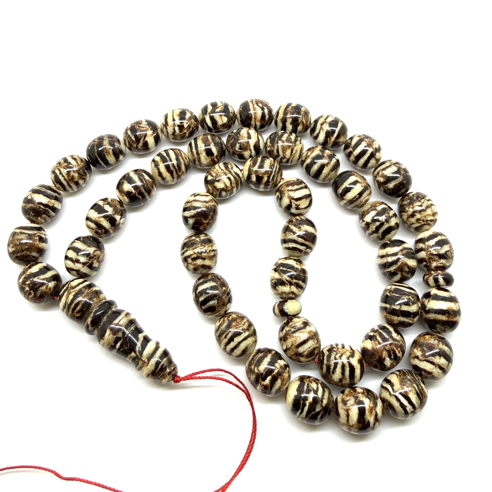 Beautiful Amber Tesbih made from Round Amber beads - 9