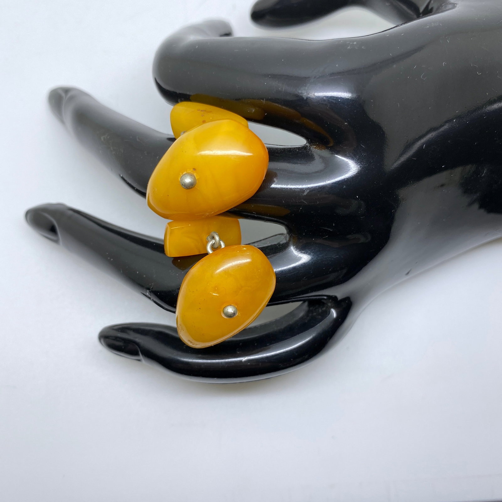 Fascinating Amber Cufflinks - 6