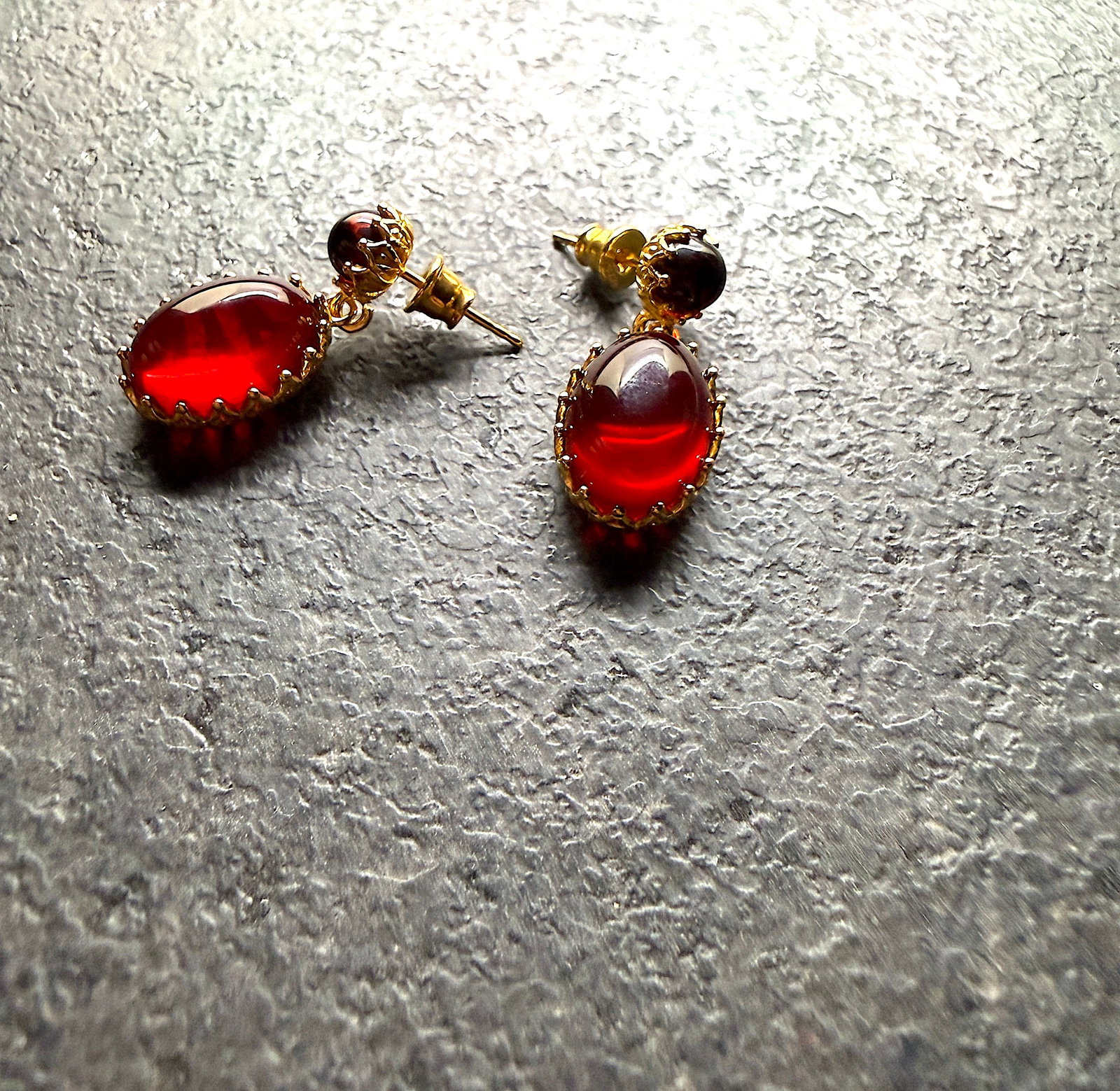 Exquisite Amber Earrings - 7