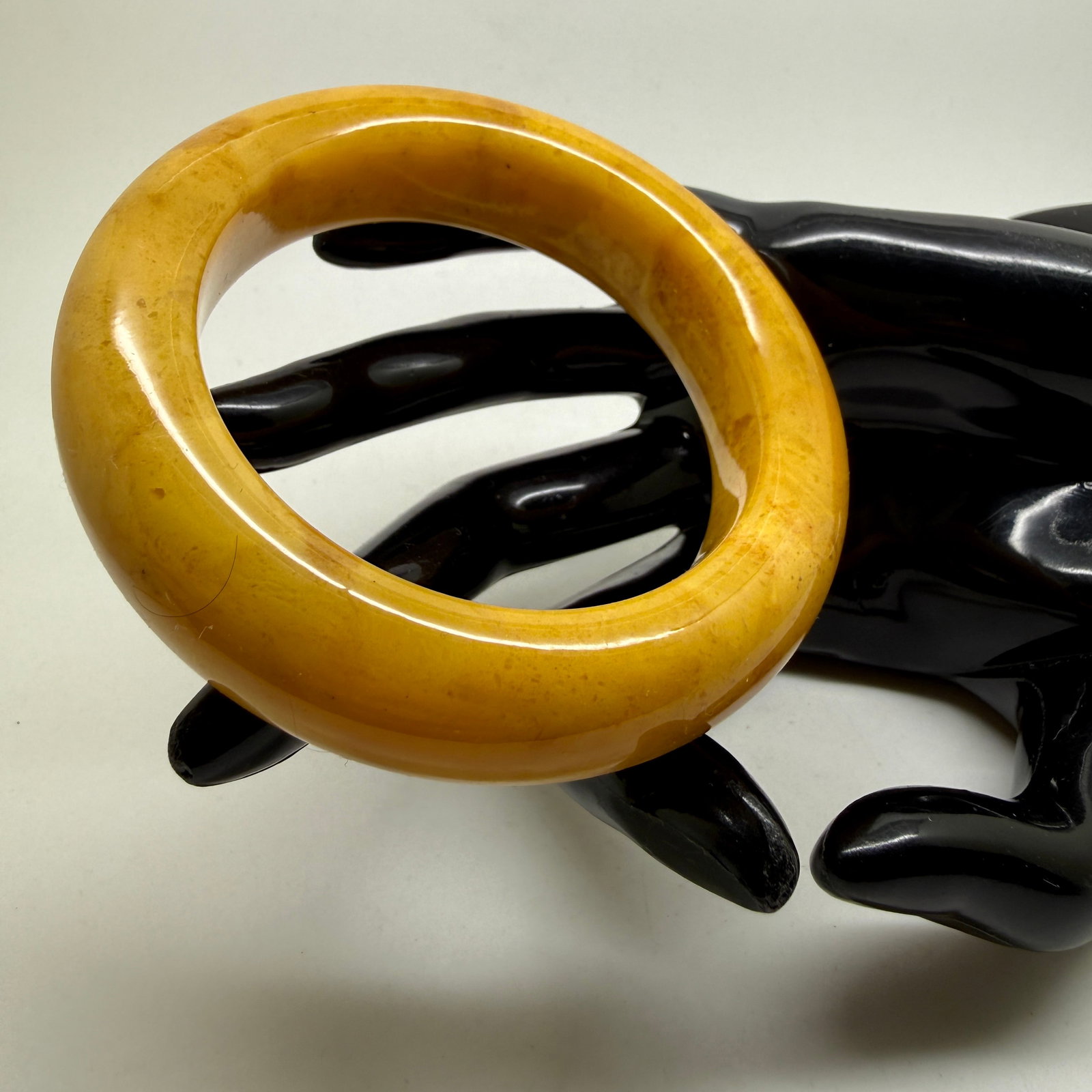 Staggering Amber Bangle Bracelet - 2