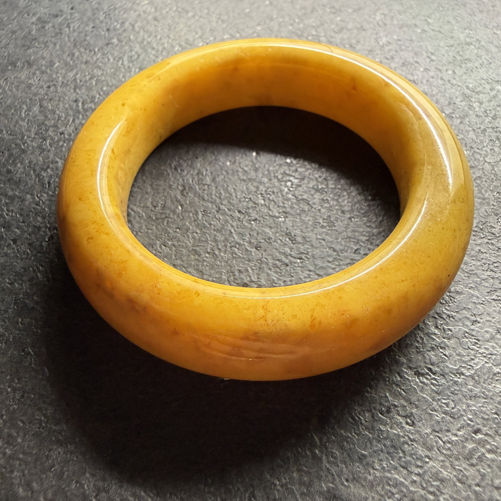 Staggering Amber Bangle Bracelet - 8