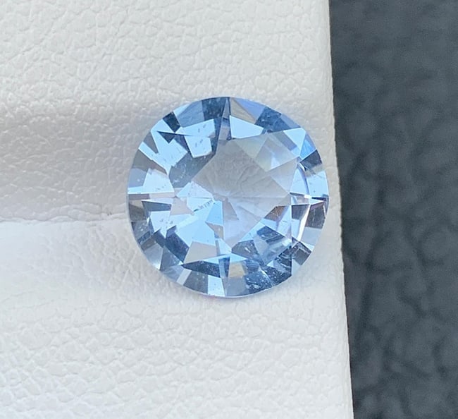 Santa Maria Aquamarine Gemstone: 3.00 CT Fancy Cut Beryl - 2