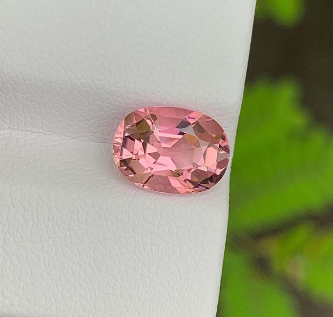 Dusty Rose Pink Tourmaline Gemstone: Natural October Birthstone, Africa (3.03 CT) - 3