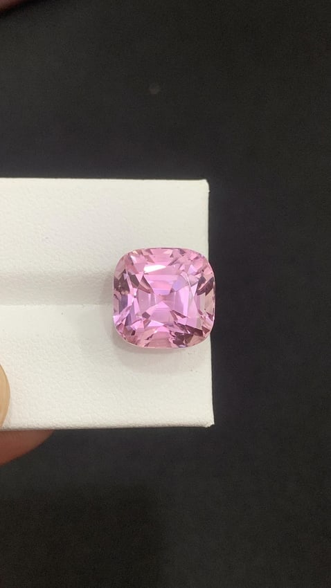 Pink Kunzite Cushion Cut Loose Gemstone For Ring And Jewellery, Wedding Jewellery - 14.25 Carat - 5
