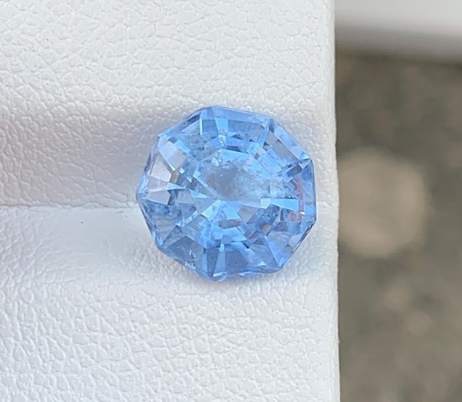 Santa Maria Aquamarine Gemstone: 3.73 CT Fancy Cut Beryl - 2