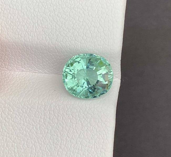 Chinook Color Tourmaline Gemstone: Natural October Birthstone, Africa (2.44 CT): Highlights Supplies for making crafts Materials: Gemstone: Tourmaline Chinook Color Blue Tourmaline Gemstone: Natural October Birthstone, Africa Weight : 2.44 Carat Dimensions : 8.100 * 7.100 * 5.500 