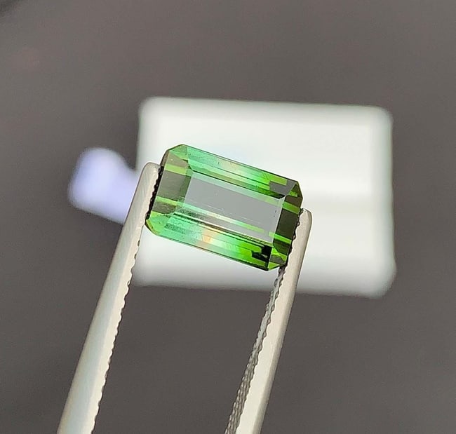 Multi Color Tourmaline Gemstone: Natural October Birthstone, Africa (2.78 CT) - 5
