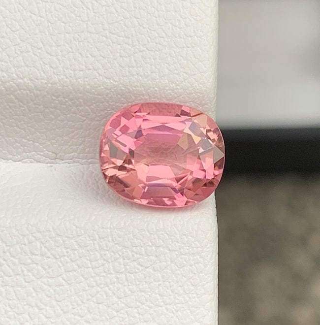 Lilac Pink Tourmaline Gemstone: Natural October Birthstone, Africa 2.75 CTs - 3