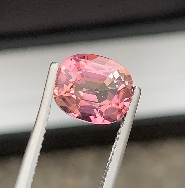 Lilac Pink Tourmaline Gemstone: Natural October Birthstone, Africa 2.75 CTs - 7