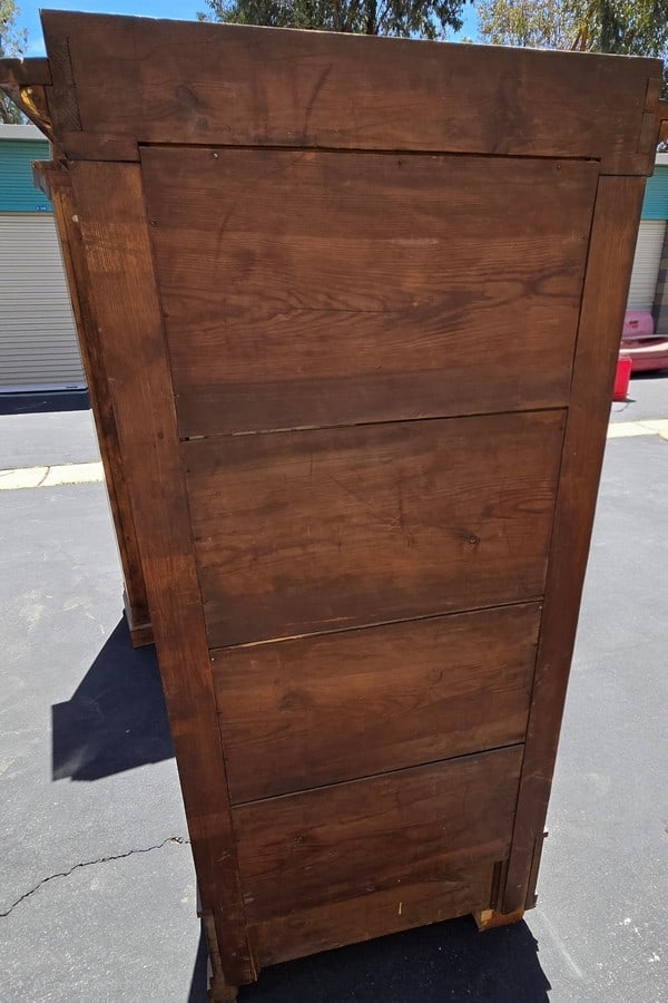 Biedermeier Style Birch and Ebonized Display Cabinet - 2
