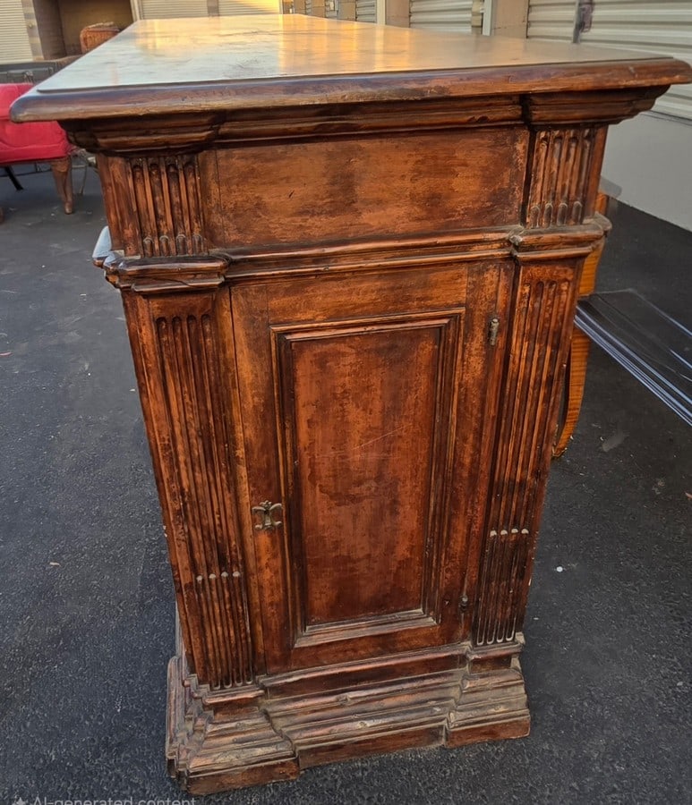 Italian Renaissance Revival Carved Walnut Sideboard - 2