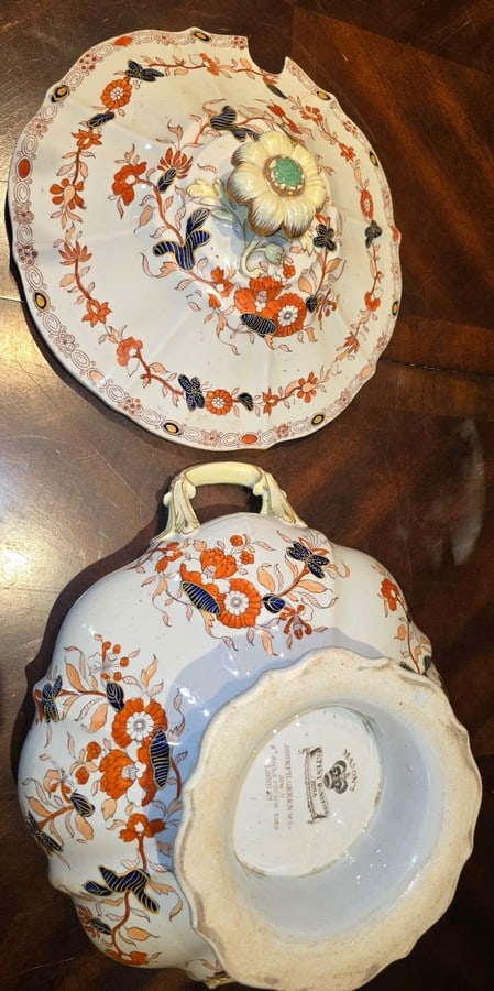 Mason's Patent Ironstone China Japan Pattern Soup Tureen, Early 19th Century - 5