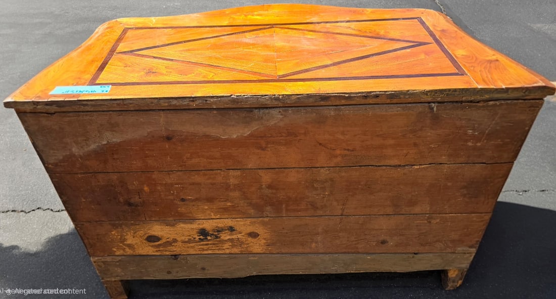 Continental Marquetry Inlaid Commode - 2