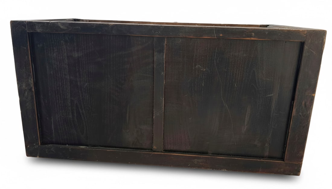 Rustic Wooden Storage Box or Trunk (1 of 3)