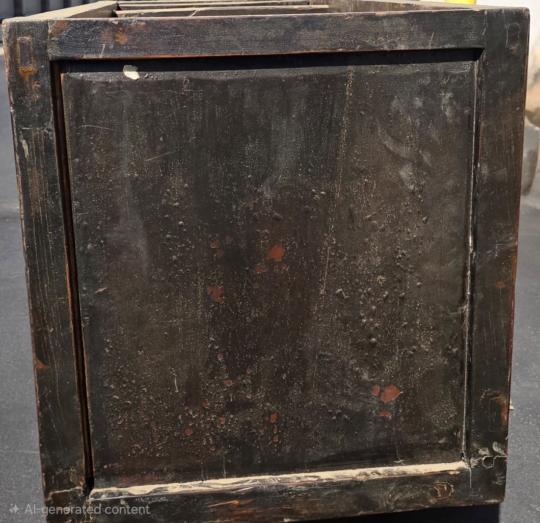 Rustic Wooden Storage Box or Trunk - 3