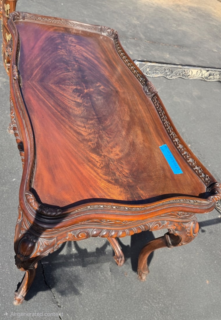 Chippendale Console Tea/Coffee Table - 2