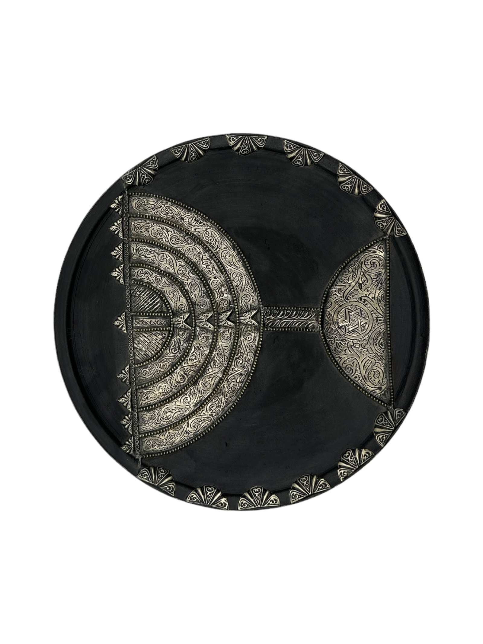 Handcrafted Copper-Tone Clay Pottery Plate – Natural Pigments: Menorah Copper Plate Handcrafted Clay Pottery – Natural Pigments and Traditional Craftsmanship is a carefully crafted piece combining practical function with a distinctive, timeless design. Ideal fo