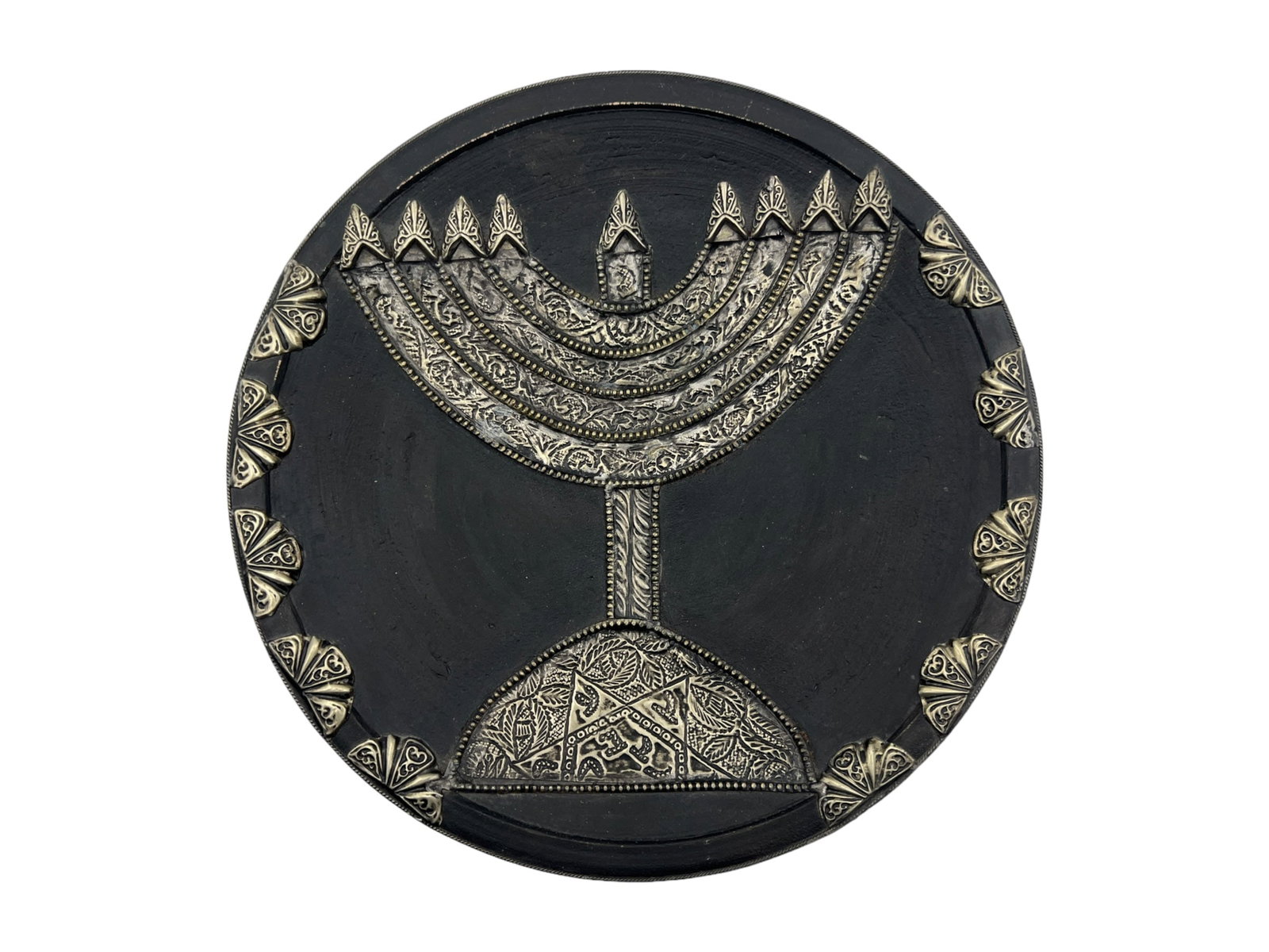 Handcrafted Copper-Tone Clay Pottery Plate – Natural Pigments - 6